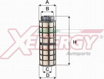 AP XENERGY X1598785 - Filtro carburante www.autoricambit.com