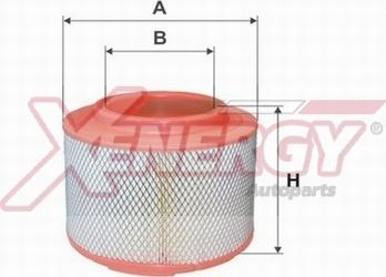 AP XENERGY X1593072 - Filtro aria www.autoricambit.com