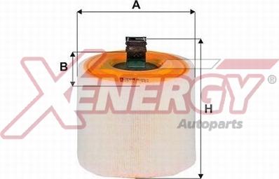 AP XENERGY X1593751 - Filtro aria www.autoricambit.com