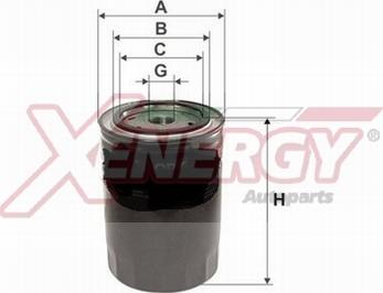 AP XENERGY X1510202 - Filtro olio www.autoricambit.com