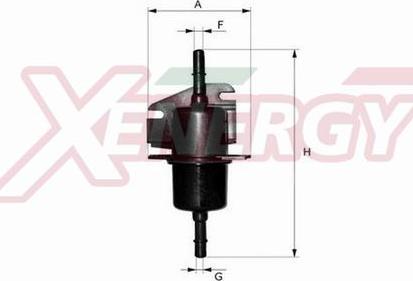 AP XENERGY X1510239 - Filtro carburante www.autoricambit.com