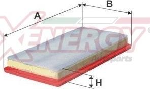 AP XENERGY X1521014 - Filtro aria www.autoricambit.com