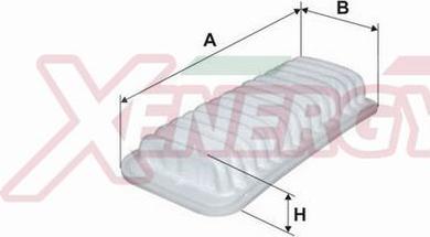 AP XENERGY X1521809 - Filtro aria www.autoricambit.com