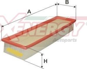 AP XENERGY X1521885 - Filtro aria www.autoricambit.com