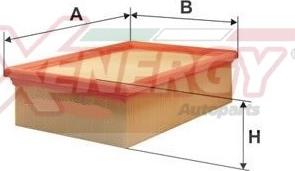 AP XENERGY X1521754 - Filtro aria www.autoricambit.com