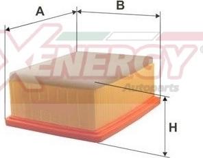 AP XENERGY X1521752 - Filtro aria www.autoricambit.com