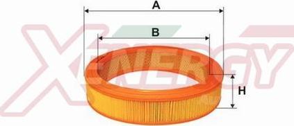 AP XENERGY X1523102 - Filtro aria www.autoricambit.com