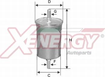 AP XENERGY X1574003 - Filtro carburante www.autoricambit.com