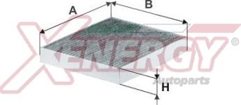 AP XENERGY X11674 - Filtro, Aria abitacolo www.autoricambit.com