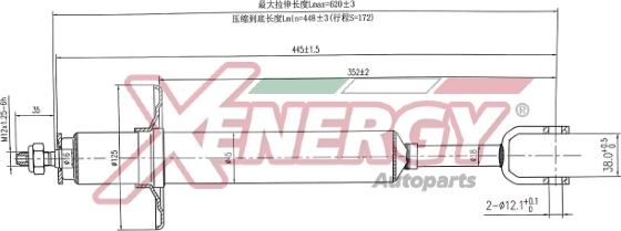 AP XENERGY X845341/1 - Ammortizzatore www.autoricambit.com