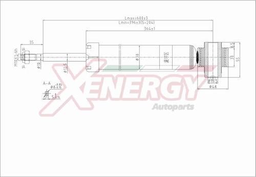 AP XENERGY X814341 - Ammortizzatore www.autoricambit.com