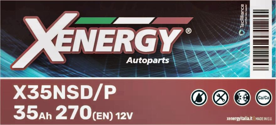 AP XENERGY X35NSD/P - Batteria avviamento www.autoricambit.com