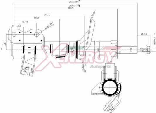 AP XENERGY X362334 - Ammortizzatore www.autoricambit.com