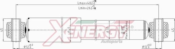 AP XENERGY X321343 - Ammortizzatore www.autoricambit.com