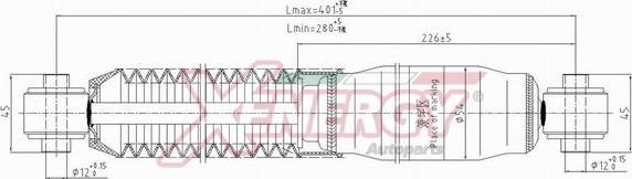 AP XENERGY X239341 - Ammortizzatore www.autoricambit.com