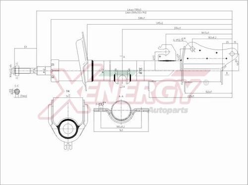 AP XENERGY X744339 - Ammortizzatore www.autoricambit.com