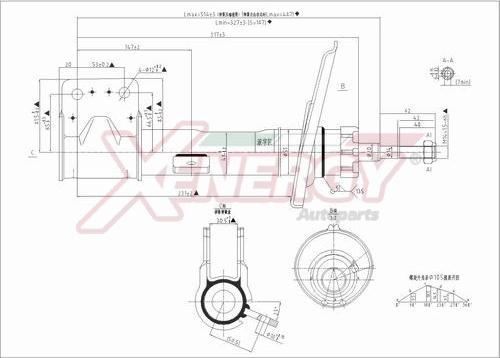 AP XENERGY X769333 - Ammortizzatore www.autoricambit.com