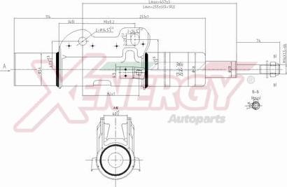 AP XENERGY X701331 - Ammortizzatore www.autoricambit.com