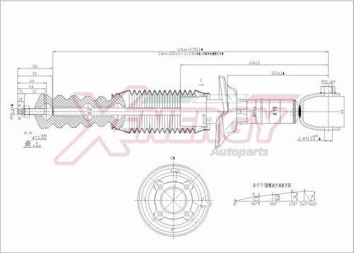 AP XENERGY X712341 - Ammortizzatore www.autoricambit.com