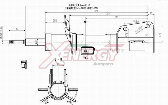 AP XENERGY X729339 - Ammortizzatore www.autoricambit.com