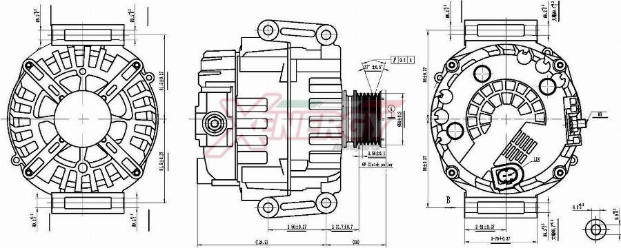 AP XENERGY XAL47015AD - Alternatore www.autoricambit.com