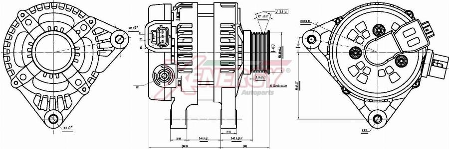 AP XENERGY XAL19540AD - Alternatore www.autoricambit.com