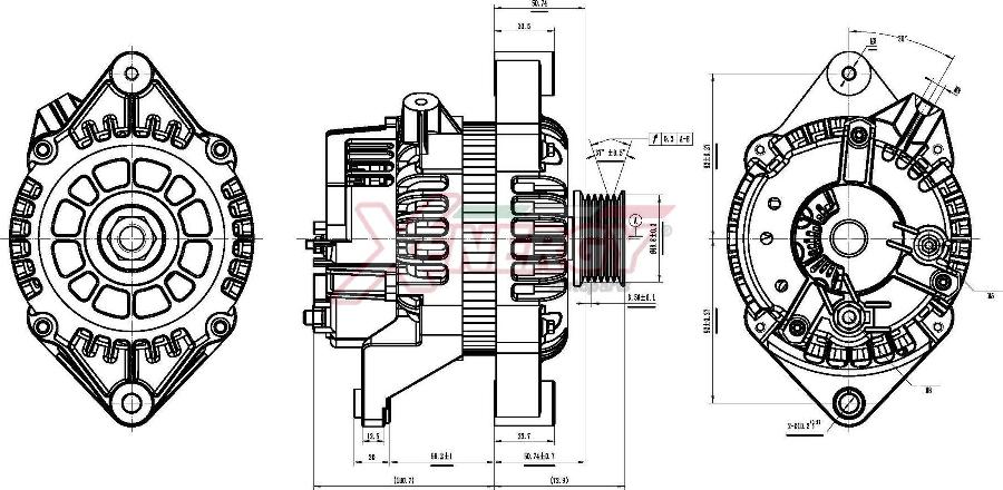 AP XENERGY XAL10012AD - Alternatore www.autoricambit.com