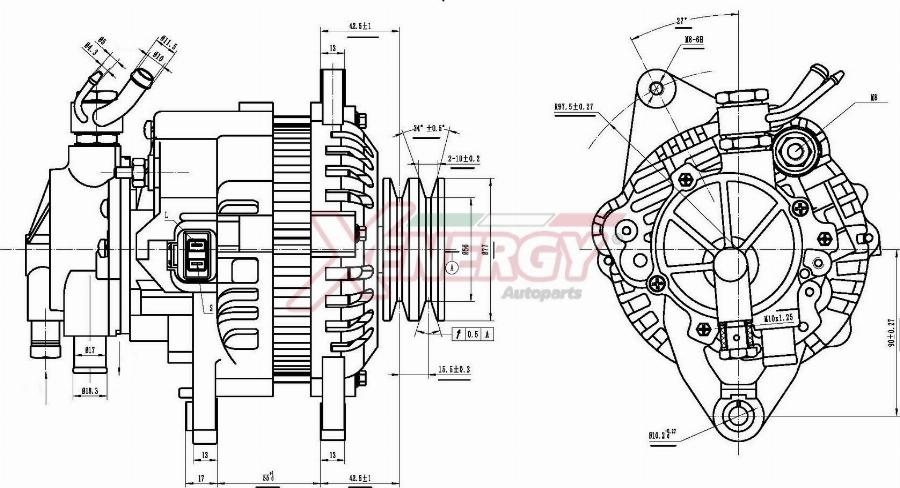 AP XENERGY XAL10135AD - Alternatore www.autoricambit.com