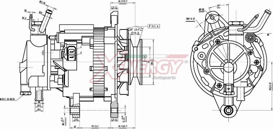 AP XENERGY XAL10335AD - Alternatore www.autoricambit.com