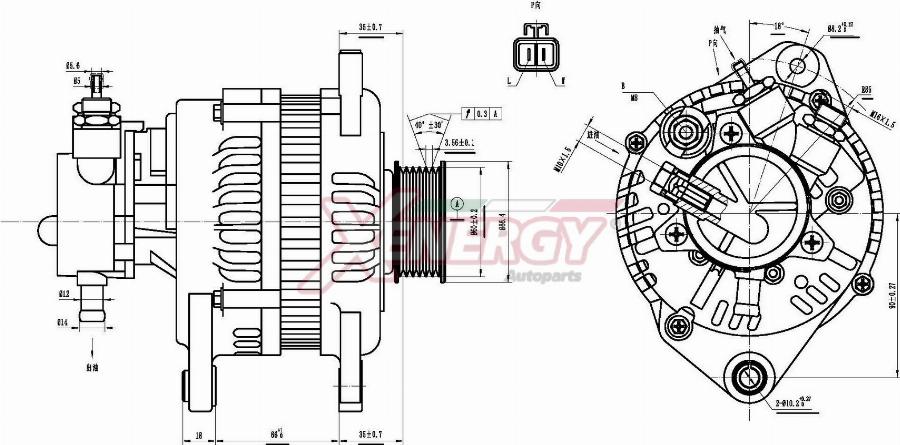 AP XENERGY XAL10220AD - Alternatore www.autoricambit.com