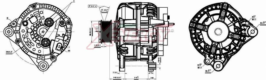 AP XENERGY XAL25015AD - Alternatore www.autoricambit.com