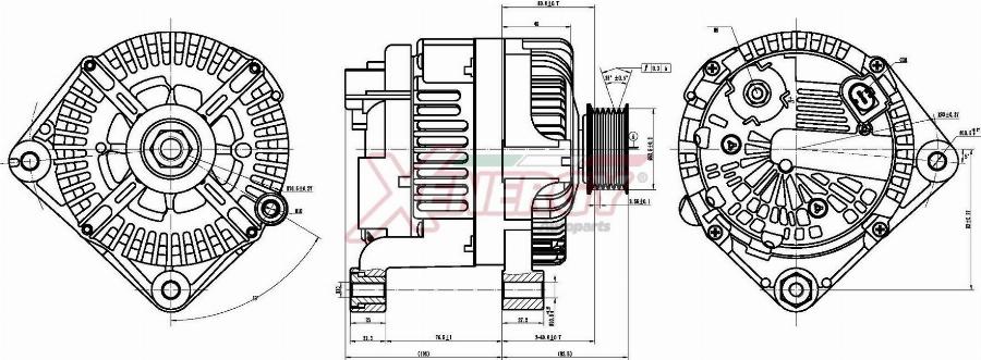 AP XENERGY XAL26915AD - Alternatore www.autoricambit.com