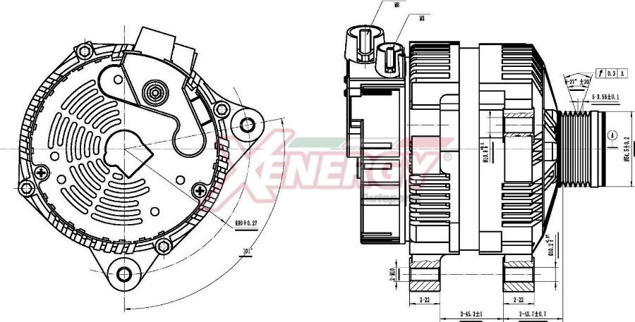 AP XENERGY XAL23215AD - Alternatore www.autoricambit.com