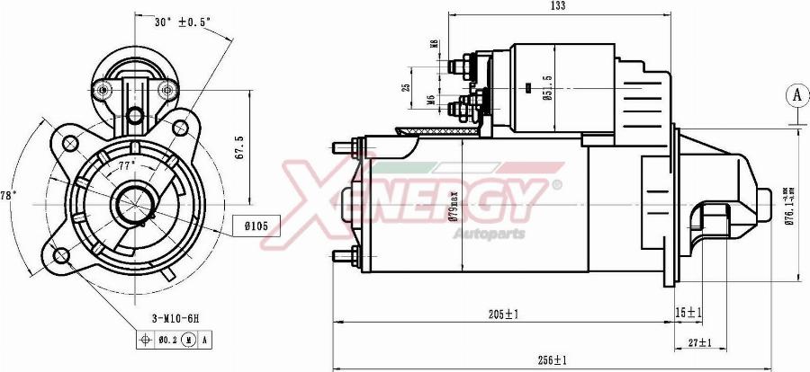 AP XENERGY XST10414AD - Motorino d'avviamento www.autoricambit.com