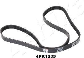 Ashika 112-4PK1235 - Cinghia Poly-V www.autoricambit.com