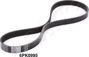 Ashika 112-6PK995 - Cinghia Poly-V www.autoricambit.com