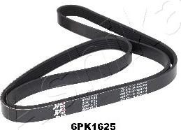 Ashika 112-6PK1625 - Cinghia Poly-V www.autoricambit.com