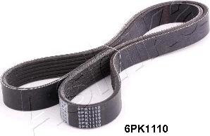 Ashika 112-6PK1110 - Cinghia Poly-V www.autoricambit.com