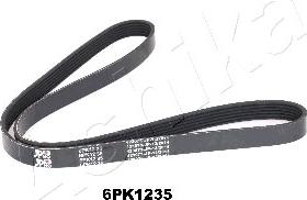 Ashika 112-6PK1235 - Cinghia Poly-V www.autoricambit.com