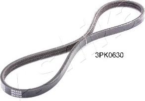 Ashika 112-3PK630 - Cinghia Poly-V www.autoricambit.com