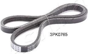 Ashika 112-3PK765 - Cinghia Poly-V www.autoricambit.com