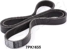 Ashika 112-7PK1655 - Cinghia Poly-V www.autoricambit.com