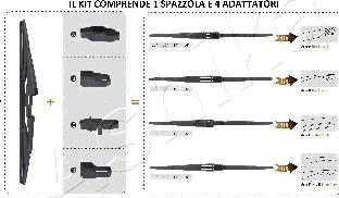 Ashika SA-X30R - Spazzola tergi www.autoricambit.com