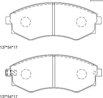 Magneti Marelli 323700012000 - Kit pastiglie freno, Freno a disco www.autoricambit.com