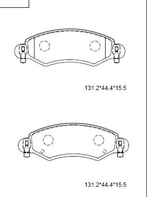 Valeo 670453 - Kit pastiglie freno, Freno a disco www.autoricambit.com