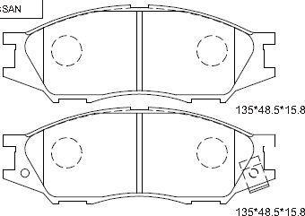 Textar TX0017 - Kit pastiglie freno, Freno a disco www.autoricambit.com