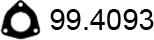 ASSO 99.4093 - Guarnizione, Tubo gas scarico www.autoricambit.com