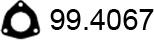 ASSO 99.4067 - Guarnizione, Tubo gas scarico www.autoricambit.com