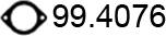 ASSO 99.4076 - Guarnizione, Tubo gas scarico www.autoricambit.com