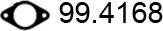 ASSO 99.4168 - Guarnizione, Tubo gas scarico www.autoricambit.com